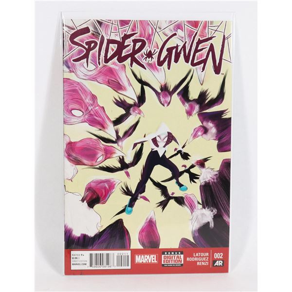 #1469 MARVEL COMICS SPIDER GWEN #2 2015