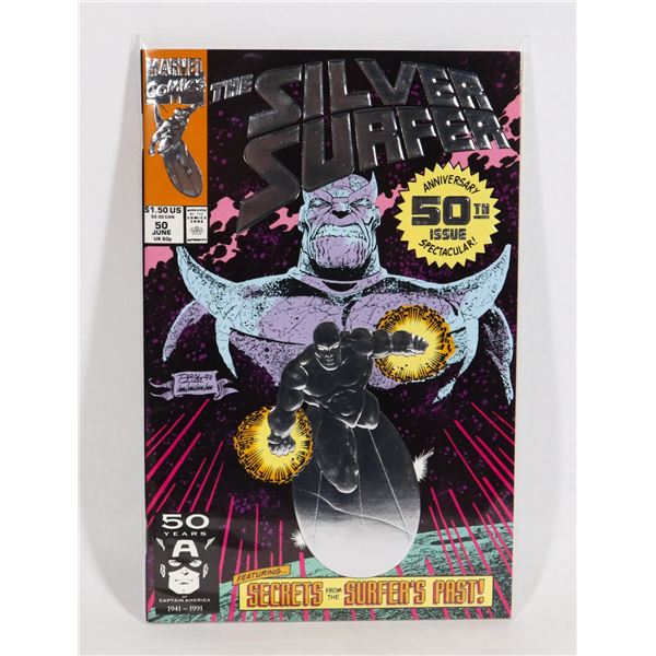 #1501 MARVEL COMICS THE SILVER SURFER #50 1991