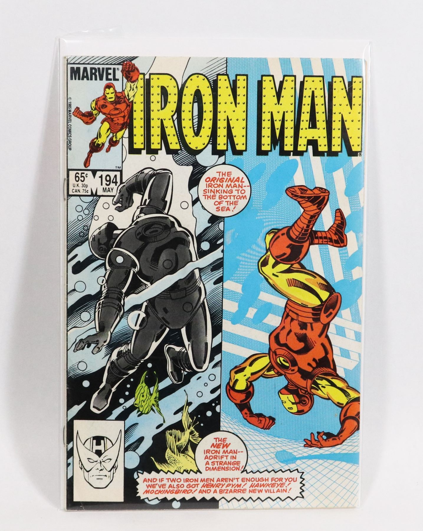 Key Marvel Comics #1520 KEY MARVEL COMICS IRON MAN #194 1985