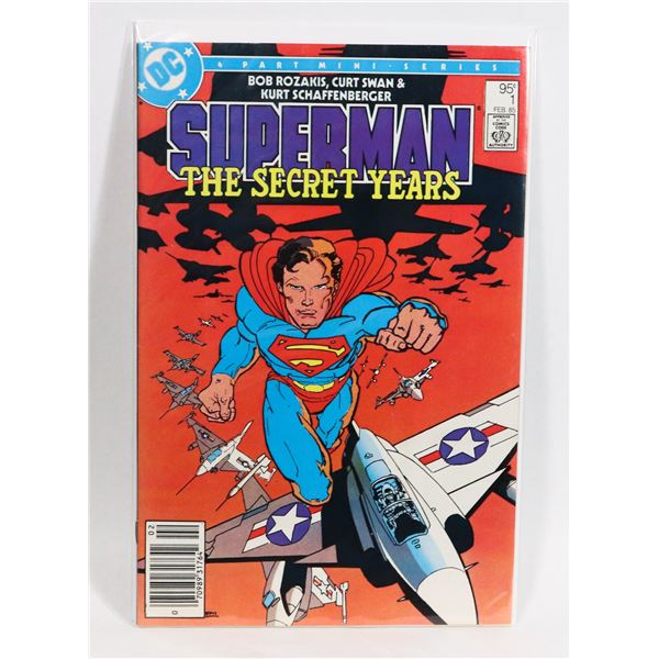 #1580 DC DETECTIVE COMICS SUPERMAN THE SECRET