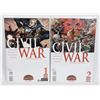 Image 1 : #1706 MARVEL COMICS CIVIL WAR #1 + #2 WHOSE