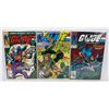 Image 1 : #1740 KEY LOT OF 3 MARVEL COMICS GI JOE G.I. JOE