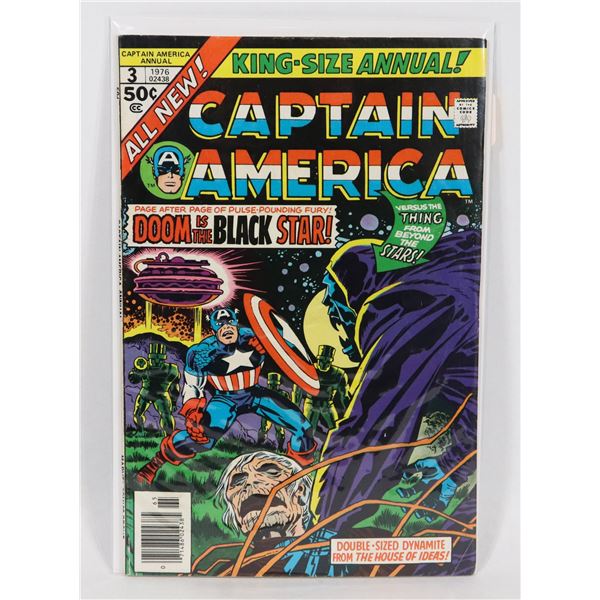 #1787 MARVEL COMICS CAPTAIN AMERICA ANNUAL #3