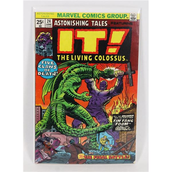 #1788 MARVEL COMICS ASTONISHING TALES #24 1974