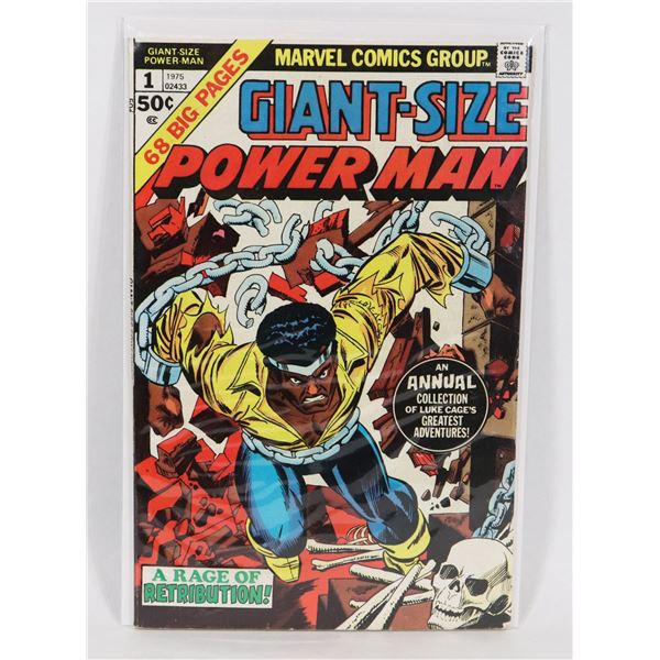 #1789 MARVEL COMICS GIANT SIZE POWER MAN #1 1975