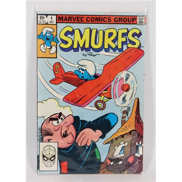 #1793 MARVEL COMICS SMURFS #1 1982