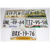 Image 1 : LOT OF 5 MEXICO LICENSE PLATE