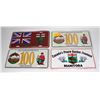 Image 1 : LOT OF 4 CANADIAN LICENSE PLATE