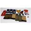 Image 1 : LOT OF ASSORTED MILITARY INSIGNIA/ PATCHES