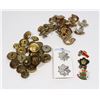 Image 1 : EXTRA LARGE LOT OF CANADIAN/BRITISH MILITARY PINS