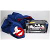 Image 1 : CUSTOM GHOSTBUSTERS COVERALLS & DINKY TOYS CAR