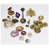 Image 1 : EXTRA LARGE LOT OF ASSORTED MILITARY & POLICE PINS