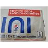 Image 2 : Mini Pepsi Cans (15 x 222ml)