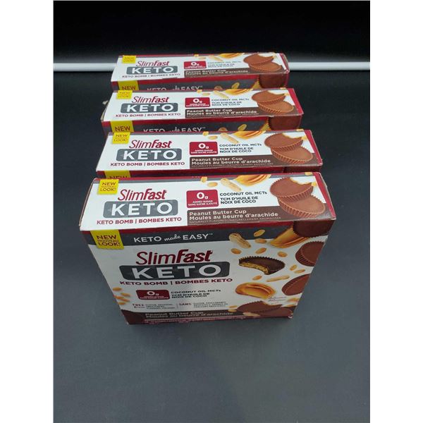 Slim Fast Keto- Peanut Butter Cups (4-14 x 17g)