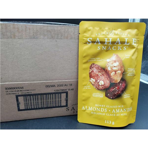 Sahale Snacks-Honey Glazed Mix Almonds (6 x 113g)
