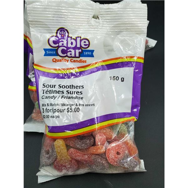 Cable Car Sour Soothers (5 x 150g)