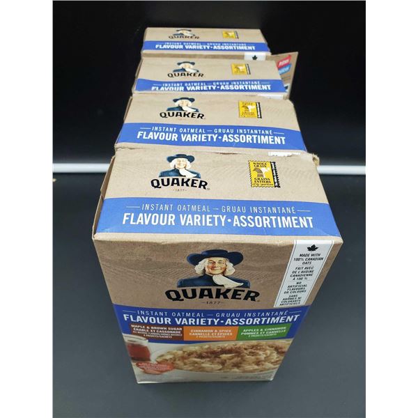 Quaker Assorted Variety Flavour Instant Oatmeal (4 x 314g)