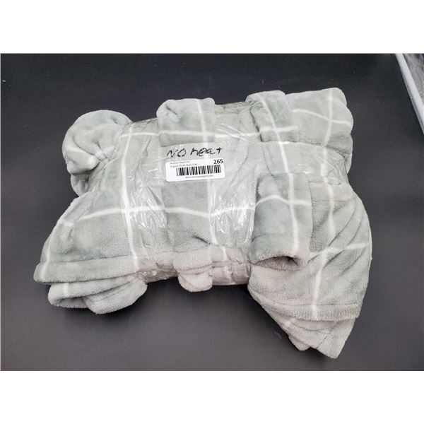 Brookstone Heated Throw Blanket-No Heat