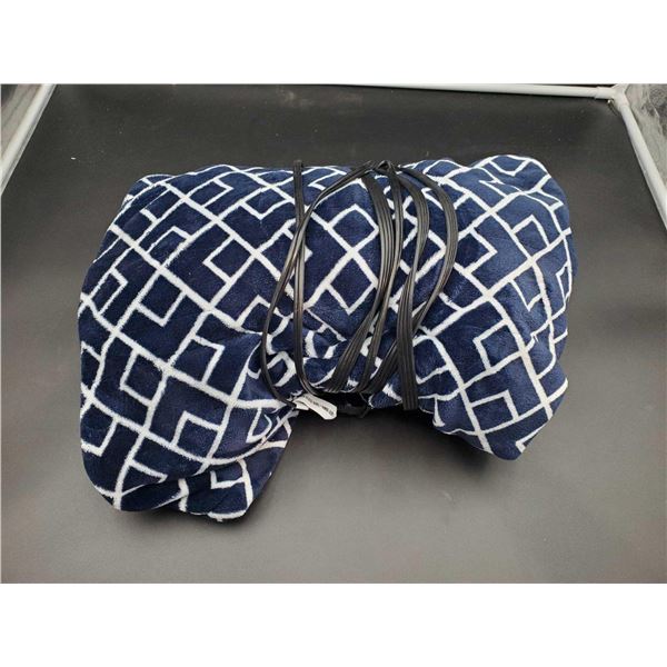 Brookstone Heated Throw Blanket