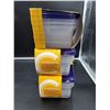 Image 1 : Compliments Medium Containers (3 x 3 x 20oz)