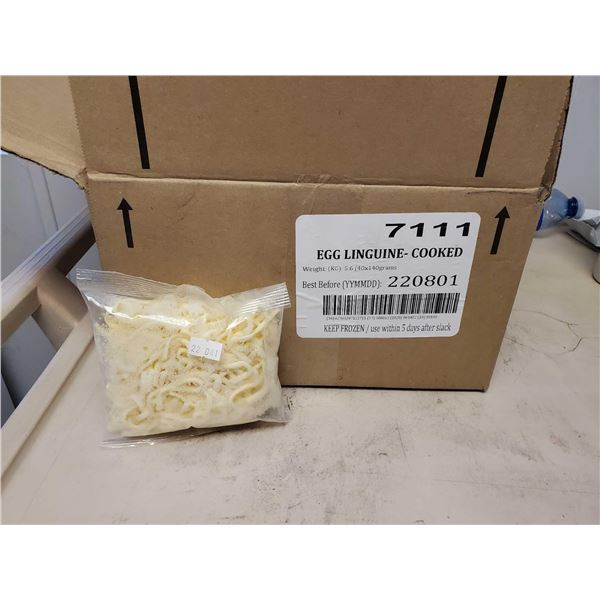 Egg Linguine - Cooked, 40 x 140g