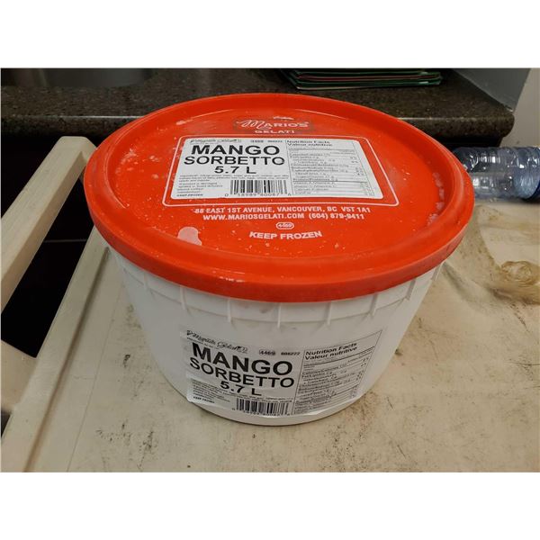 Mario's Gelati Mango Sorbetto 5.7L