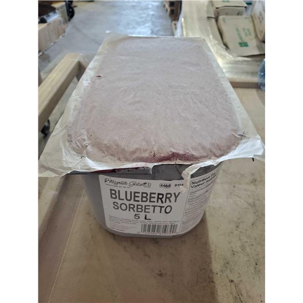 Mario's Gelati Blueberry Sorbetto 5L
