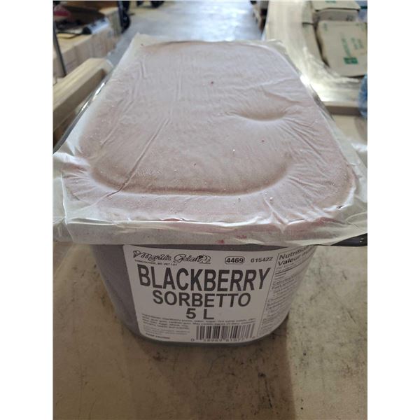 Mario's Gelati Blackberry Sorbetto 5L