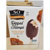 Image 1 : So Delicious Dipped Trempé Salted Caramel Cashew Bar 6 x 272ml