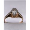 Image 2 : ESTATE ASSET - Ladies Vintage Diamond Solitaire 14K Gold Wedding RIng 2.0 grams size 6