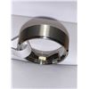 Image 1 : Gents Silver titanium Bevel Edge Band size 10 new
