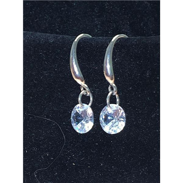 Ladies Set of Hanging solitaires Dress earrings