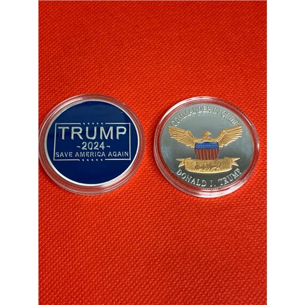 Trump Legacy 2020 & 2024 Collector Cased medallions