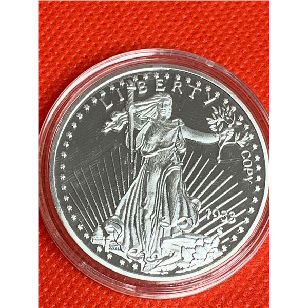 USA Liberty Replica 1933 Silver Dollar Cased