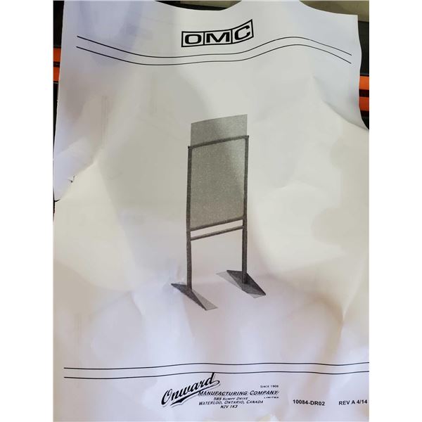 NEW OMC Free Standing Sign Board Display