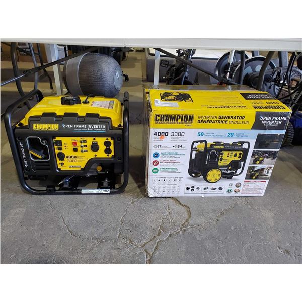 Champion Gas Generator 4000 Starting Watts, 3300 Running Watts