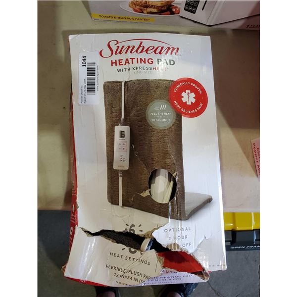 Sun Beam XL Electric Heating Pad - Some Damage to Box