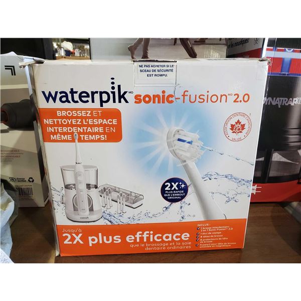 Waterpik Sonic Fusion Brush & Floss System OPEN BOX - SOLD AS IS
