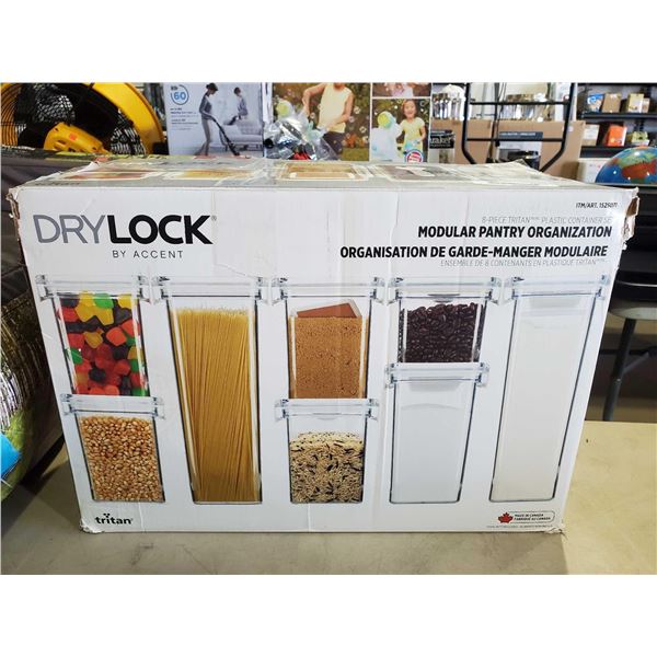 Dry-Lock Modular Pantry Organization Set - OPEN BOX - SOLD AS IS