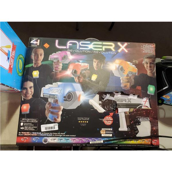 Laser X Electronic Laser tag for 2  players - OPEN BOX - SOLD AS IS