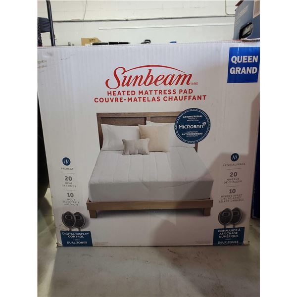Sunbeam Heates Mattress pad - Queen Size