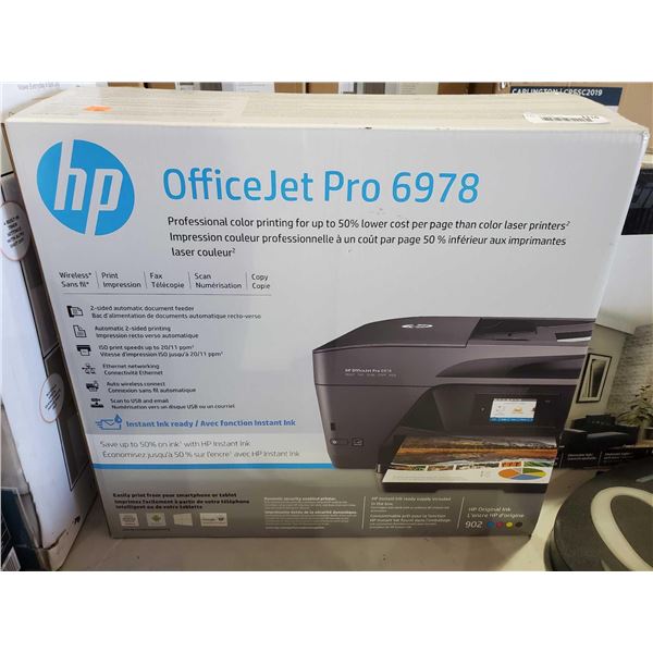 HP Office Jet Pro 6978 - OPEN BOX - SOLD AS IS