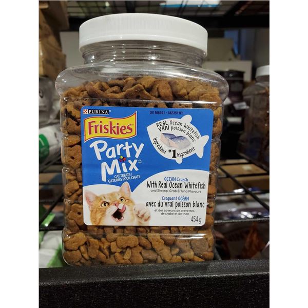 Friskies Part Mix Ocean Whitefish Cat Treats 3x454g