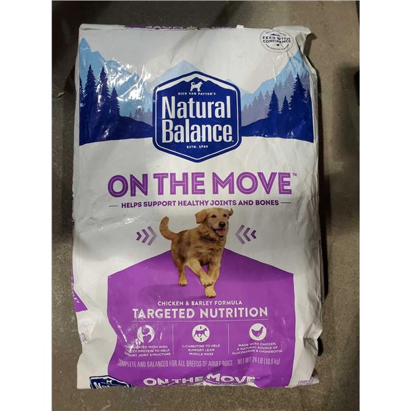 Natural Balance On the Move Targeted Nutrition Dog Food (24lbs)