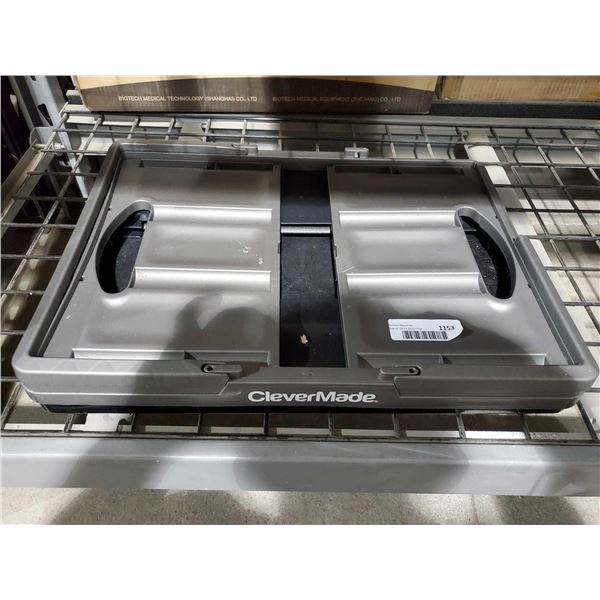 Clever Made Collapsable Carry Basket - Broken Handle on opne Side - Sold As Is