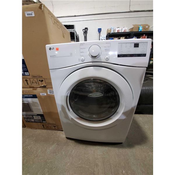 LG Sensor Dry Front Load Dryer - Slight Damage to top left Corner as seen