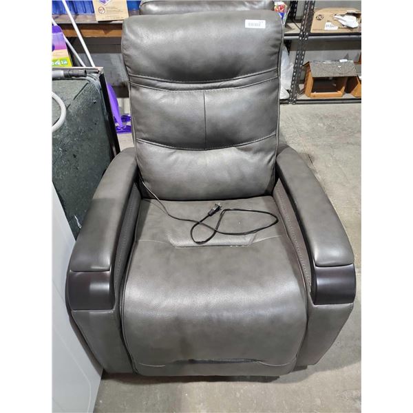 Electric Recliner Chair with USB Charging Ports (Tested & Works) - OUT OF BOX SOLD AS IS