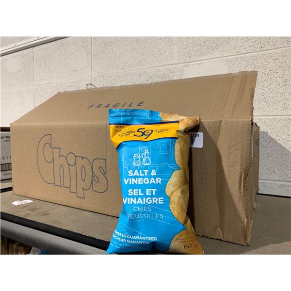 Case of 59th Street Salt & Vinegar Chips - 30x60g