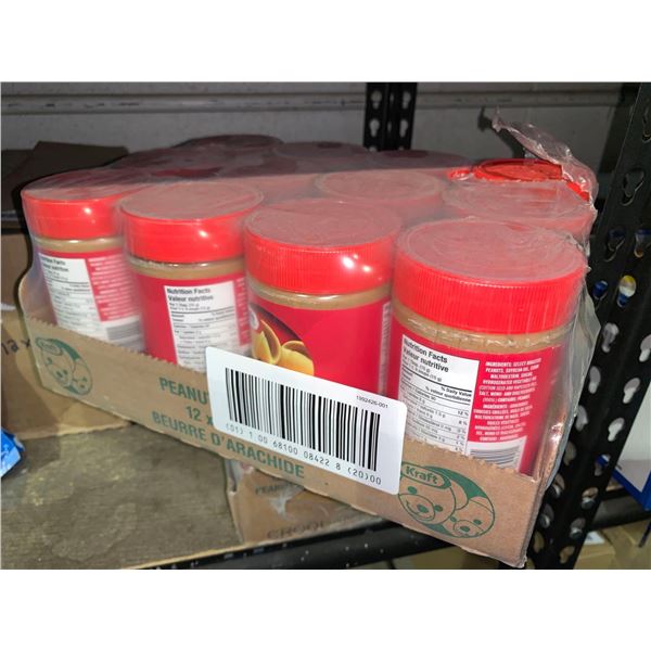 Kraft Crunchy Peanut Butter 12 X 500g