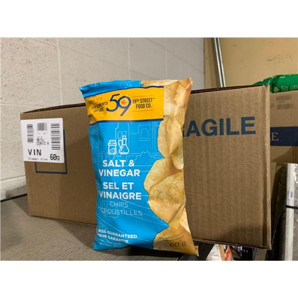 59th Street Salt & Vinegar Potato Chips 30x60g